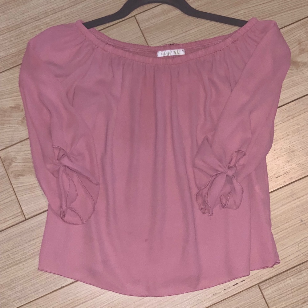 Off the shoulder blouse